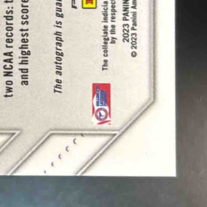 2023-24 Panini Prizm Draft Picks Larry Johnson Legacy Signatures Blue /125 Auto - Sports Cards