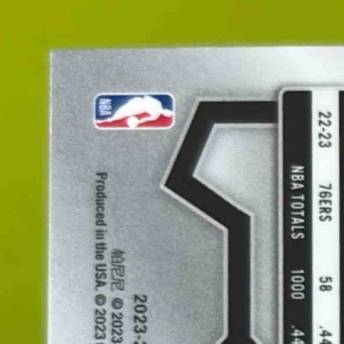 2023-24 Panini Prizm James Harden Prizms Red Sparkle #98 Philadelphia 76ers - Sports Cards