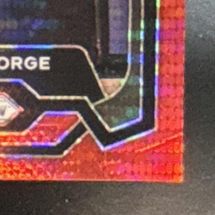 2023-24 Panini Prizm Keyonte George Red Seismic /299 #127 RC Utah Jazz - Sports Cards