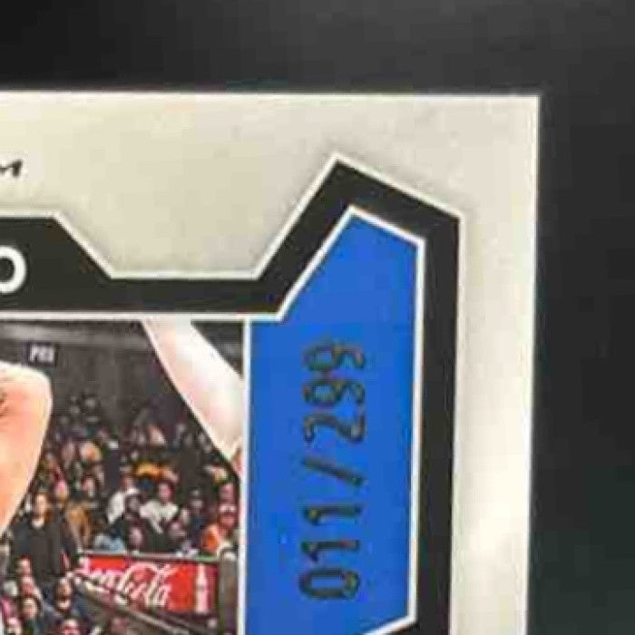 2023-24 Panini Prizm Luka Doncic Prizms Red /299 #110 Dallas Mavericks - Sports Cards