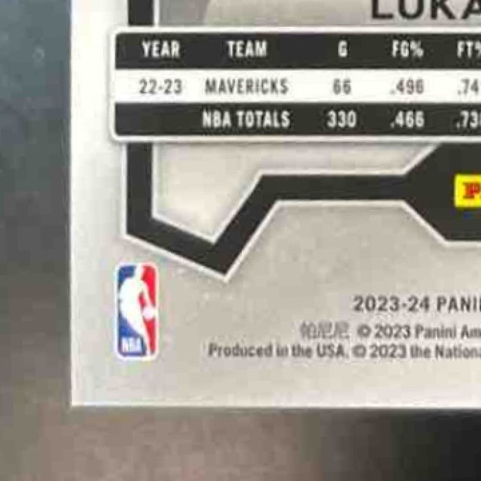 2023-24 Panini Prizm Luka Doncic Prizms Red /299 #110 Dallas Mavericks - Sports Cards