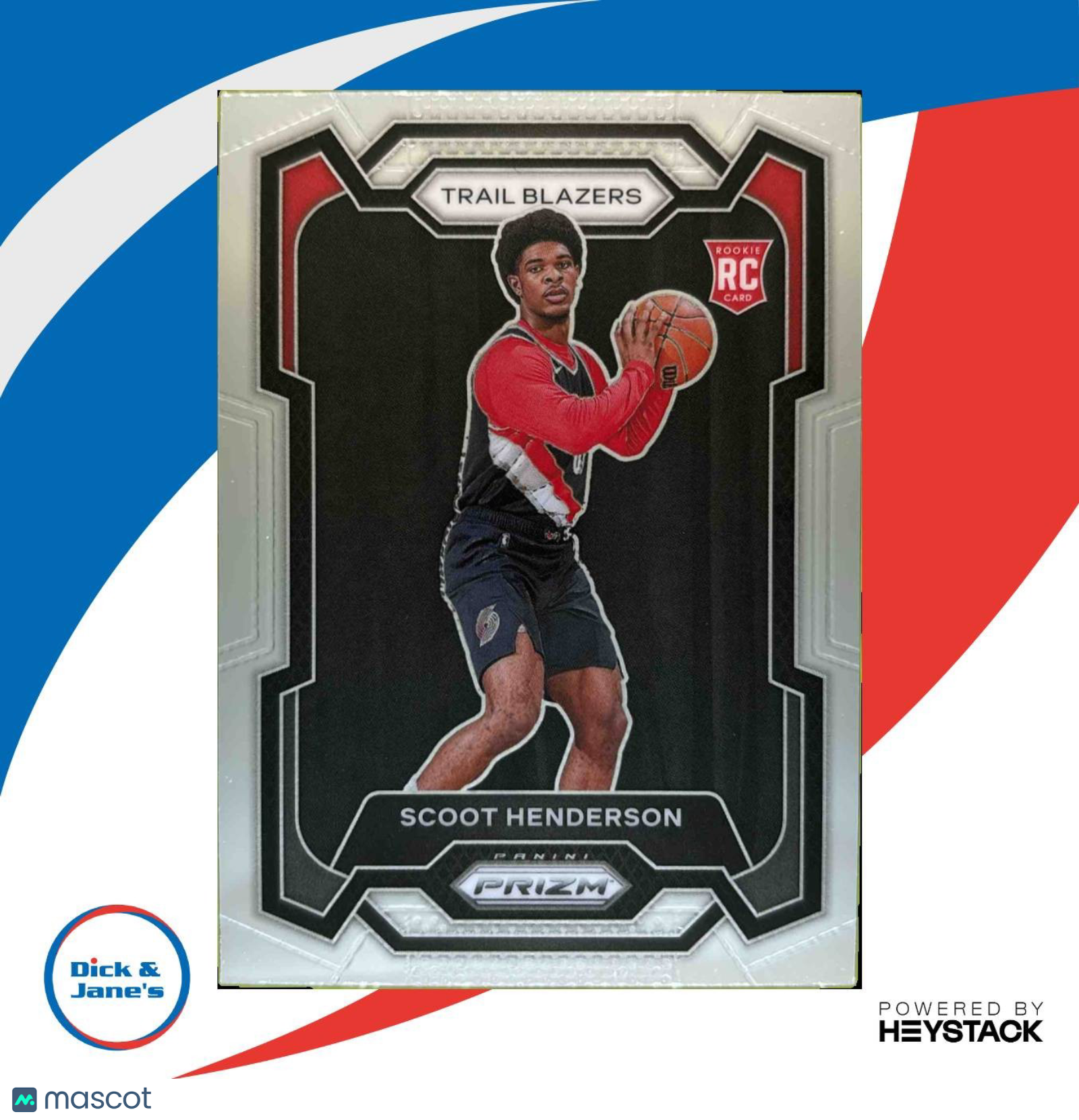 2023-24 Panini Prizm Scoot Henderson #141 RC Portland Trail Blazers - Sports Cards