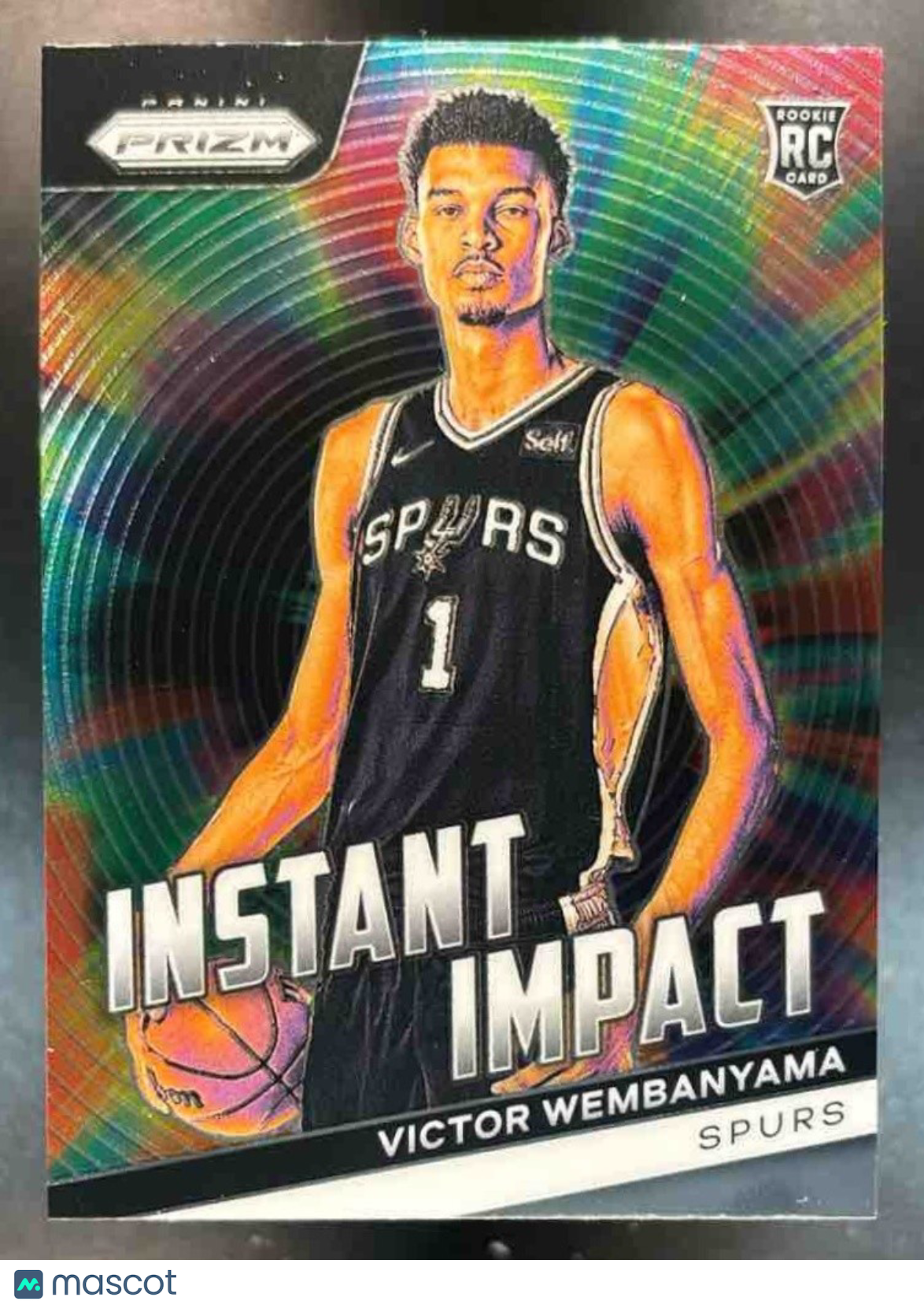 2023-24 Panini Prizm Victor Wembanyama Instant Impact #3 RC San Antonio Spurs - Sports Cards
