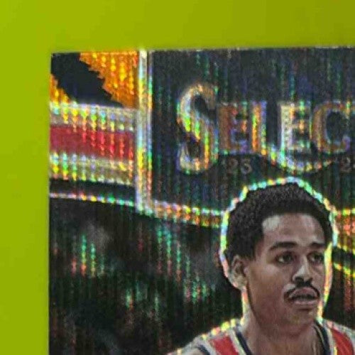 2023-24 Panini Select Jordan Poole Tiger Prizms #183 Premier Washington Wizards - Sports Cards