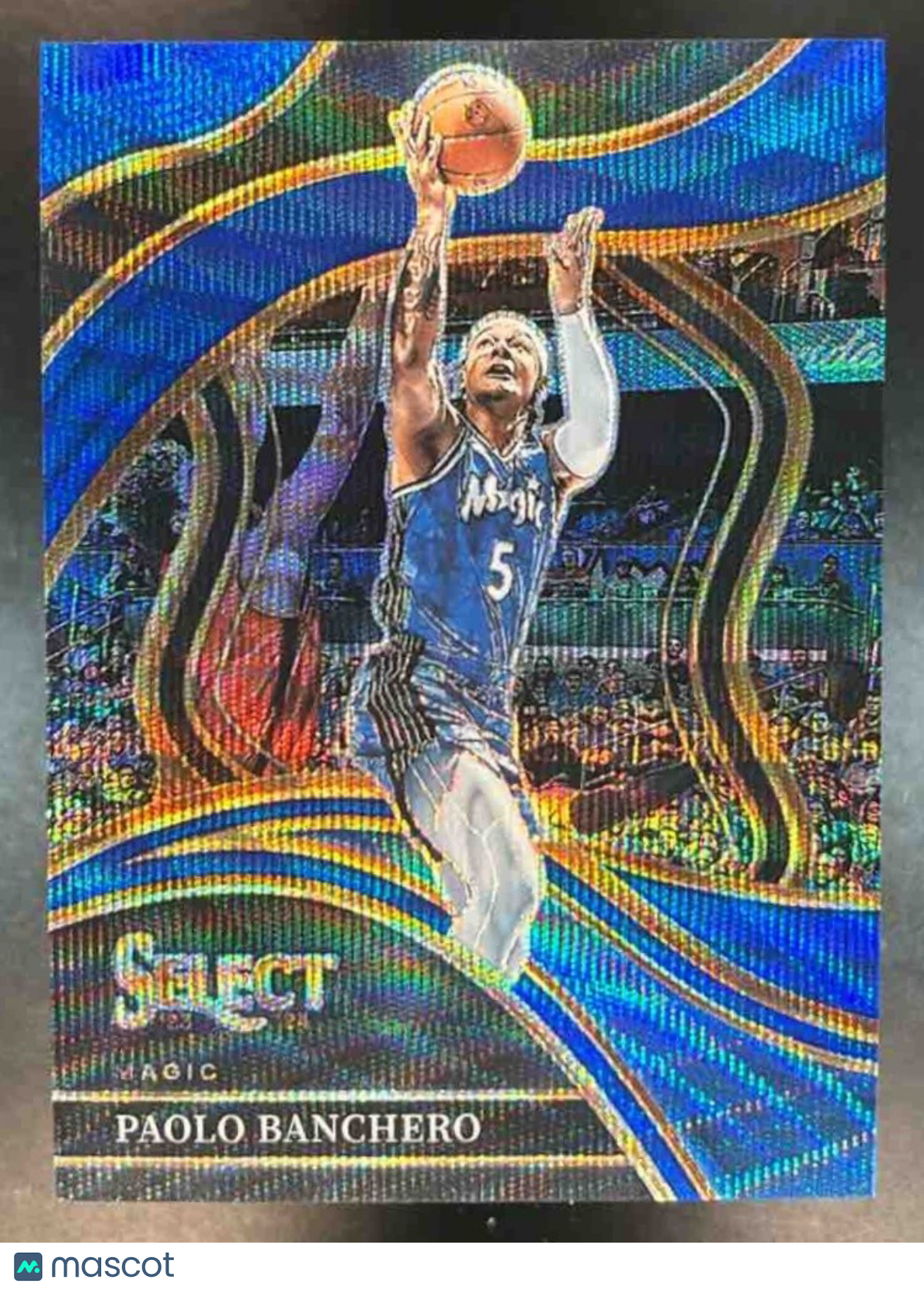 2023-24 Panini Select Paolo Banchero Blue Wave Prizm /75 #231 Courtside Magic - Sports Cards