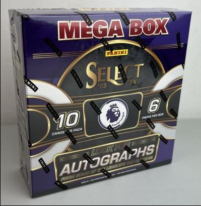 2023/24 Panini Select Premier League Soccer MEGA BOX (Pink or Orange Ice?) - Soccer
