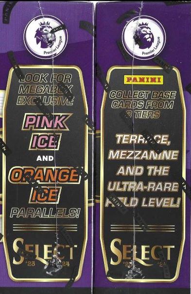 2023/24 Panini Select Premier League Soccer MEGA BOX (Pink or Orange Ice?) - Soccer