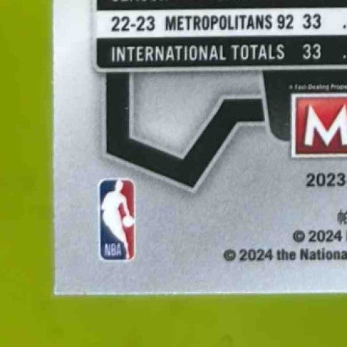 2023 24 Prizm Monopoly Victor Wembanyama Man Black & White RC San Antonio Spurs Sports Cards