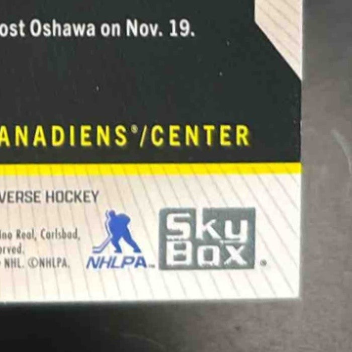 2023-24 Skybox Metal Universe Owen Beck 2008 09 Rookie Retros Montreal Canadiens - Sports Cards