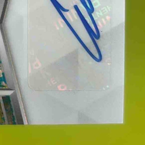 2023-24 Spectra Cason Wallace Rookie Jersey Auto International Neon Splatter 6/8 - Sports Cards