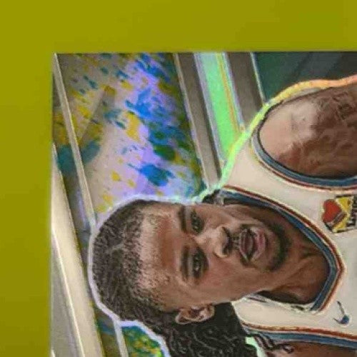 2023-24 Spectra Cason Wallace Rookie Jersey Auto International Neon Splatter 6/8 - Sports Cards