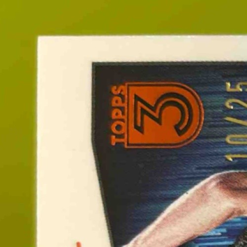 2023-24 Topps 3 Peja Stojakovic Raindrops Signatures Bronze /25 Auto Kings - Sports Cards