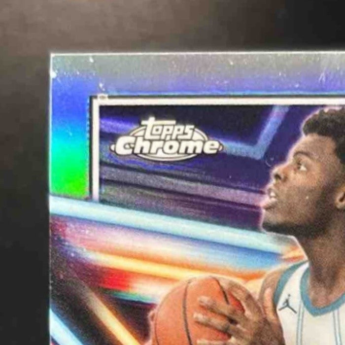 2023-24 Topps Chrome James Nnaji Future Stars Auto (refractor) #FSA-JN RC - Sports Cards