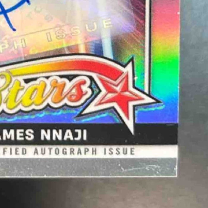2023-24 Topps Chrome James Nnaji Future Stars Auto (refractor) #FSA-JN RC - Sports Cards