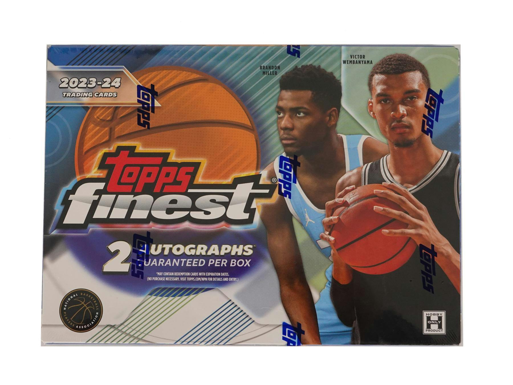2023/24 Topps Finest Basketball Hobby Box (2 Autos) - NBA Hobby Box