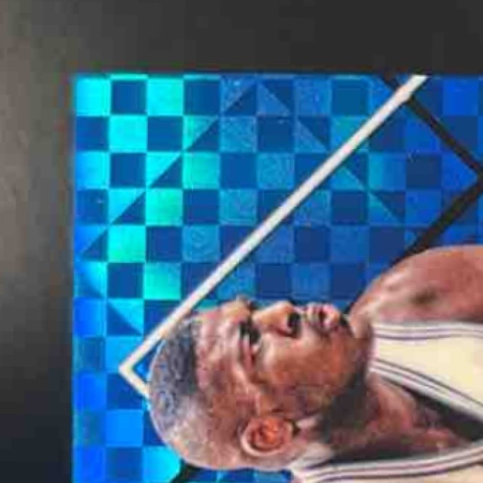 2023-24 Topps Finest Larry Johnson Blue Checkerboard /49 #263 Rare Hornets - Sports Cards