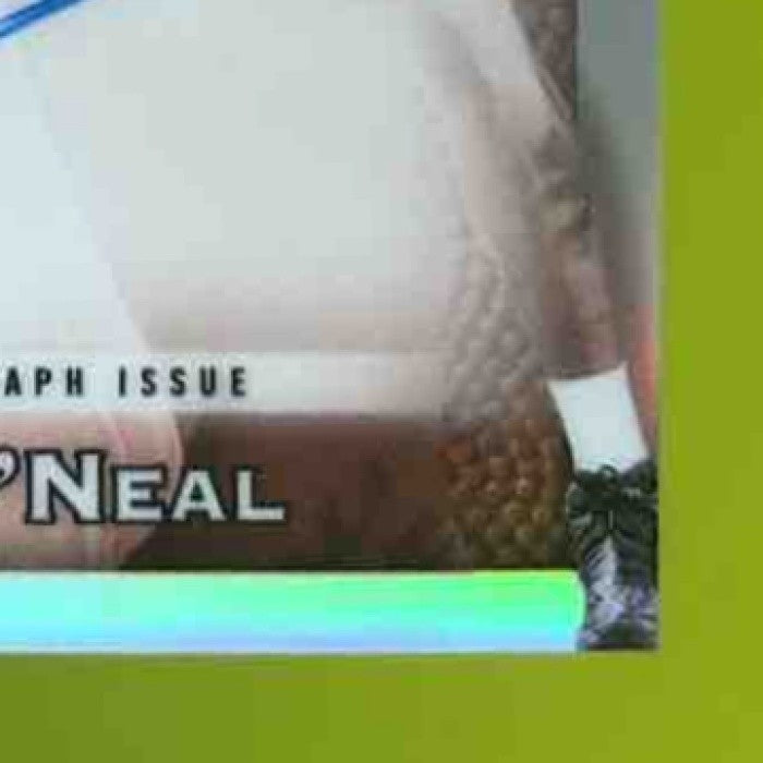 2023-24 Topps Finest Shaquille O’Neal Masters Auto Gold /50 Los Angeles Lakers - Sports Cards