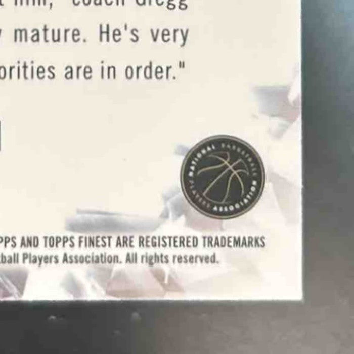 2023-24 Topps Finest Victor Wembanyama Debut Checkerboard Refractor RC Spurs - Sports Cards