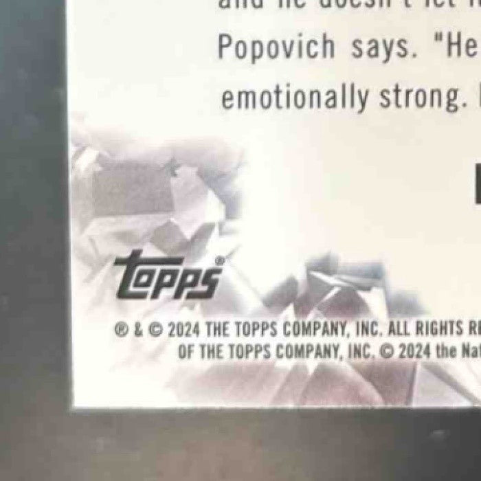 2023-24 Topps Finest Victor Wembanyama Debut Checkerboard Refractor RC Spurs - Sports Cards