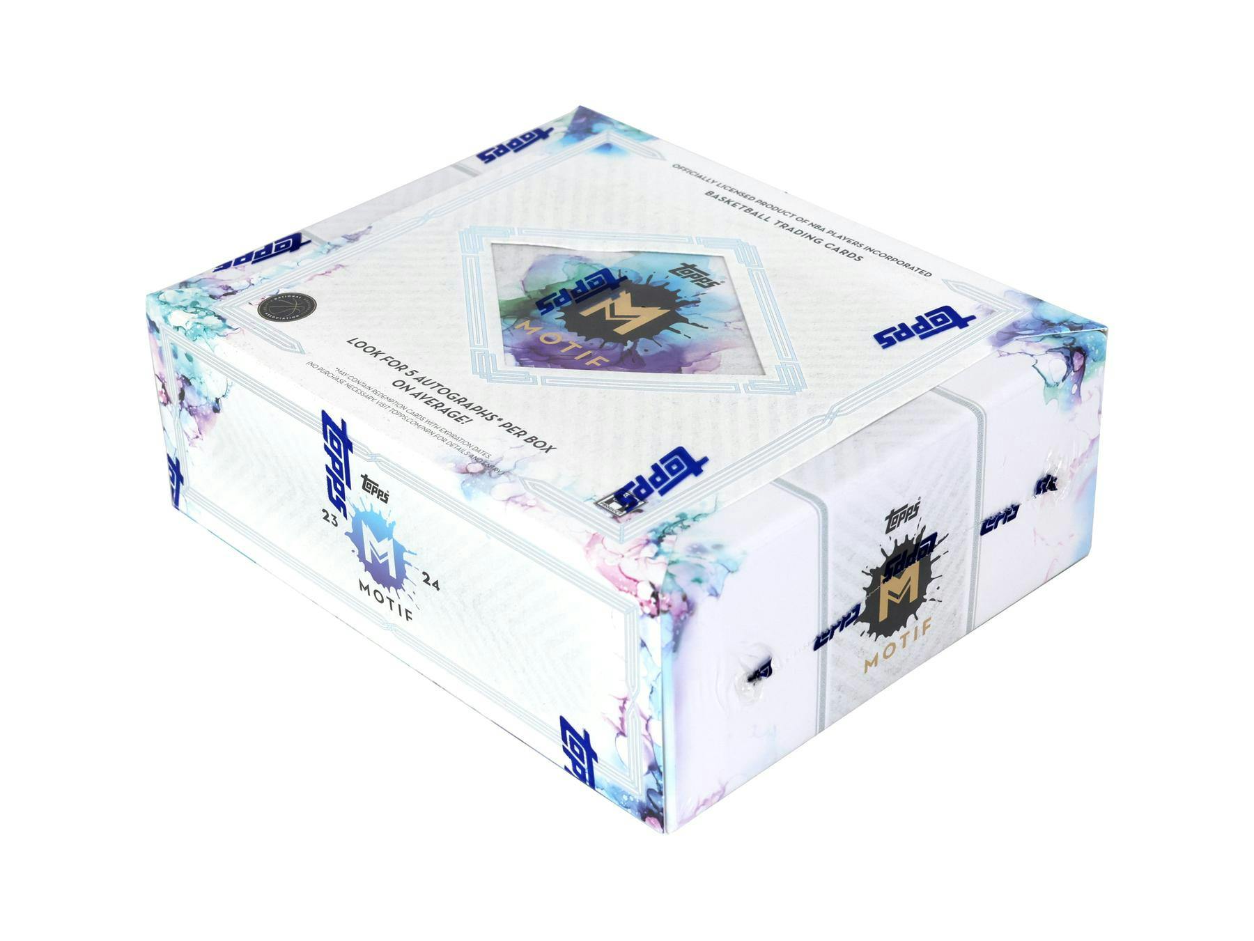 2023/24 Topps Motif Basketball Hobby Box (5 Autos + 1 Mem) Wemby RC ? - NBA Hobby Box
