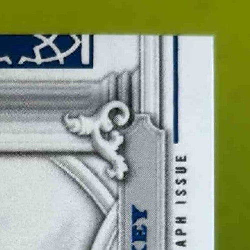 2023-24 Topps Royalty Tyrese Maxey Pillars of Greatness Signature Blue /25 76ers - Sports Cards