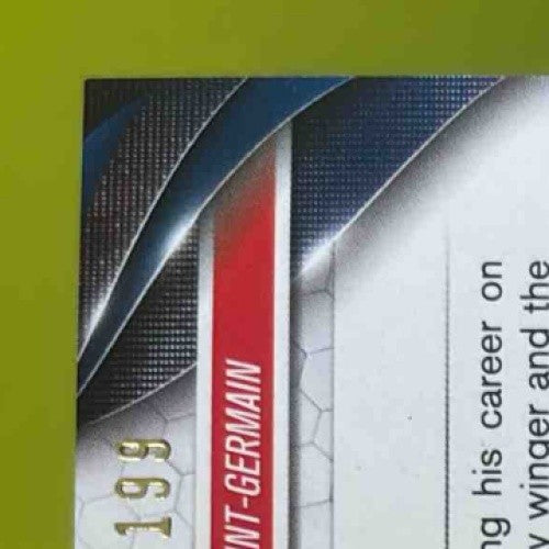 2023-24 Topps UEFA Club Competitions Randal Kolo Muani Neon Green 133/199 #70 - Sports Cards