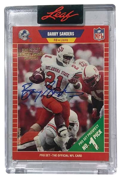 2023 Leaf Pro Set Metal Football Hobby Box (6 Autos / Box) Stroud & More!