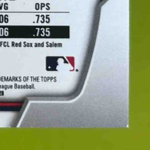 2023 Bowman 1st Edition Roman Anthony Blue Foil 38/150 #BPPF-71 Boston Red Sox - Sports Cards