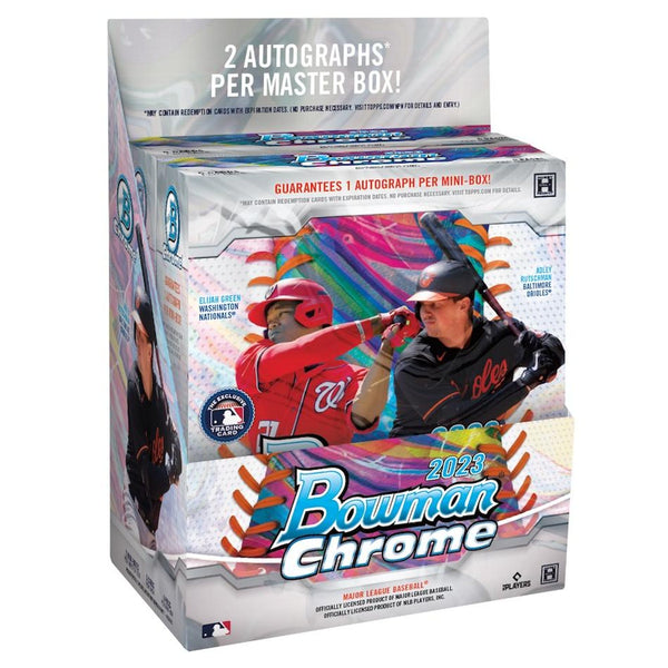 2023 Bowman Chrome Baseball Hobby Mini Box (1 Autos Mini Box)