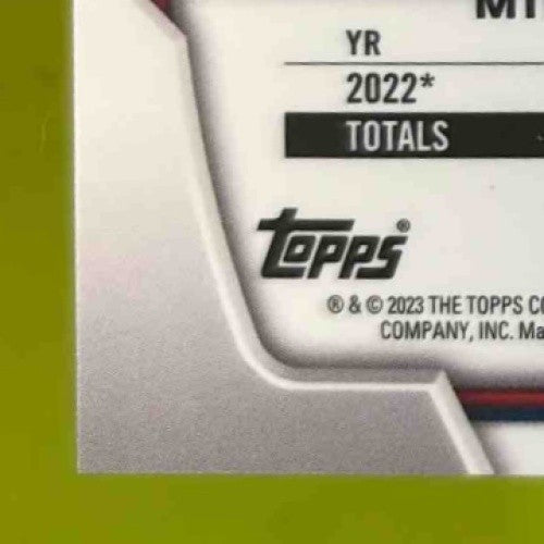 2023 Bowman Chrome Luis Guanipa Auto Gold Speckle /50 1st Prospect Braves - Sports Cards