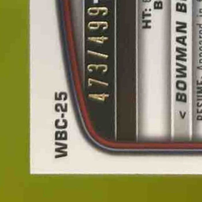 2023 Bowman Chrome Teoscar Hernandez WBC Flag Variations Refractor /499 #WBC-25 - Sports Cards