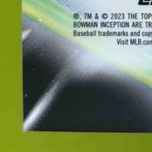 2023 Bowman Inception Dalton Rushing Auto 83/300 #BPA-DR Los Angeles Dodgers - Sports Cards