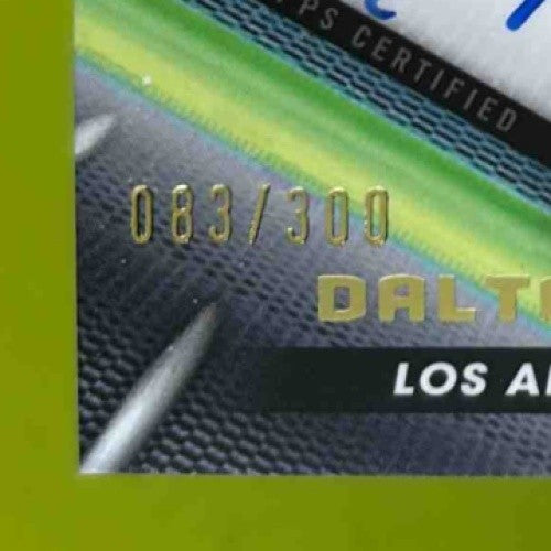 2023 Bowman Inception Dalton Rushing Auto 83/300 #BPA-DR Los Angeles Dodgers - Sports Cards