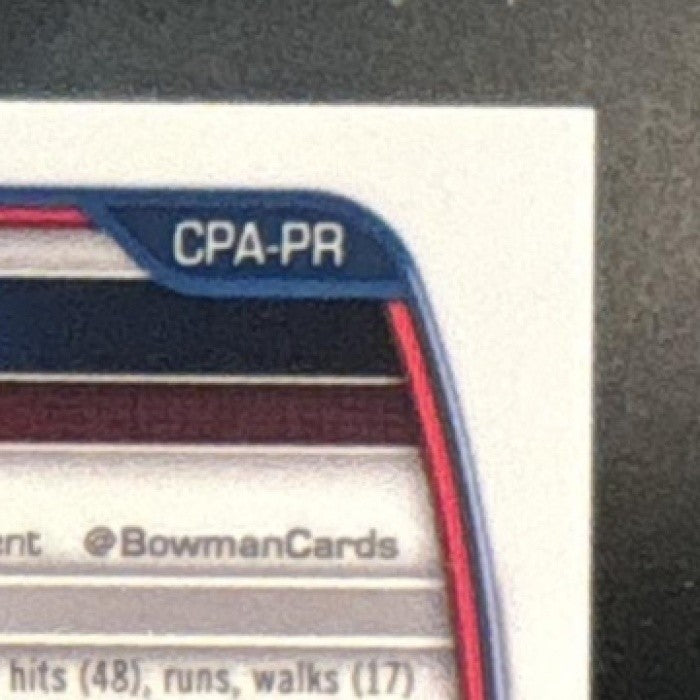 2023 Bowman Pedro Ramirez Chrome Auto Refractor /499 1st Prospect Chicago Cubs - Sports Cards