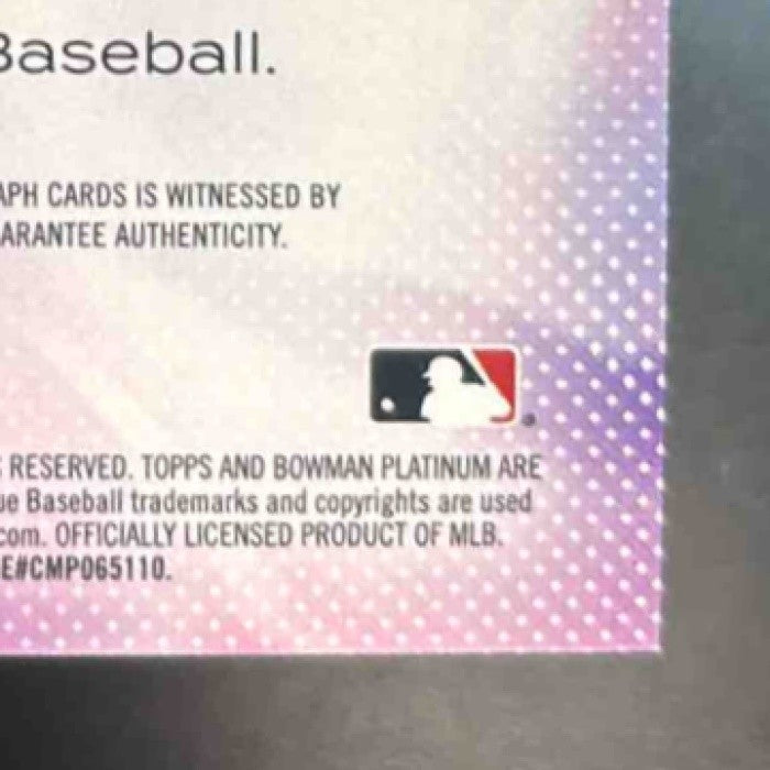 2023 Bowman Platinum Jacob Miller Top Prospects Auto #TOP-7 Miami Marlins - Sports Cards