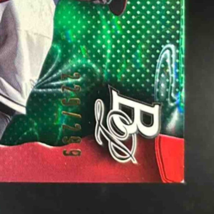 2023 Bowman Platinum Jose Ramirez Emerald Ice Foil /299 #95 Cleveland Guardians - Sports Cards