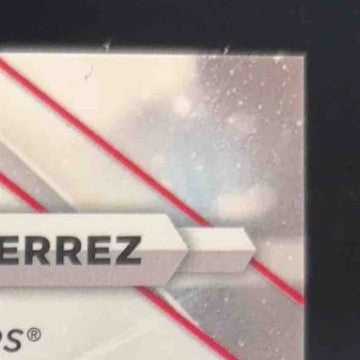 2023 Bowman Sterling Anthony Gutierrez Prospect Auto Blue Refractor 14/25 Auto - Sports Cards