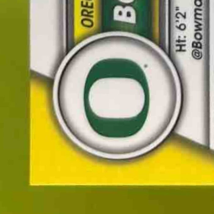 2023 Bowman University Chrome Bo Nix Refractor #159 Oregon Ducks - Sports Cards