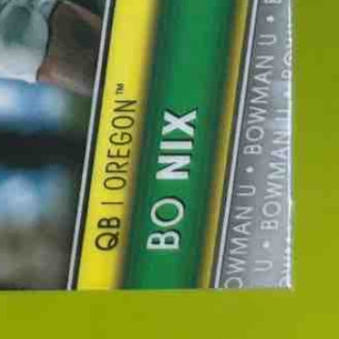 2023 Bowman University Chrome Bo Nix Refractor #159 Oregon Ducks - Sports Cards
