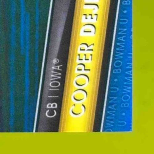 2023 Bowman University Chrome Cooper Dejean Blue Refractor 193/199 #27 Hawkeyes - Sports Cards