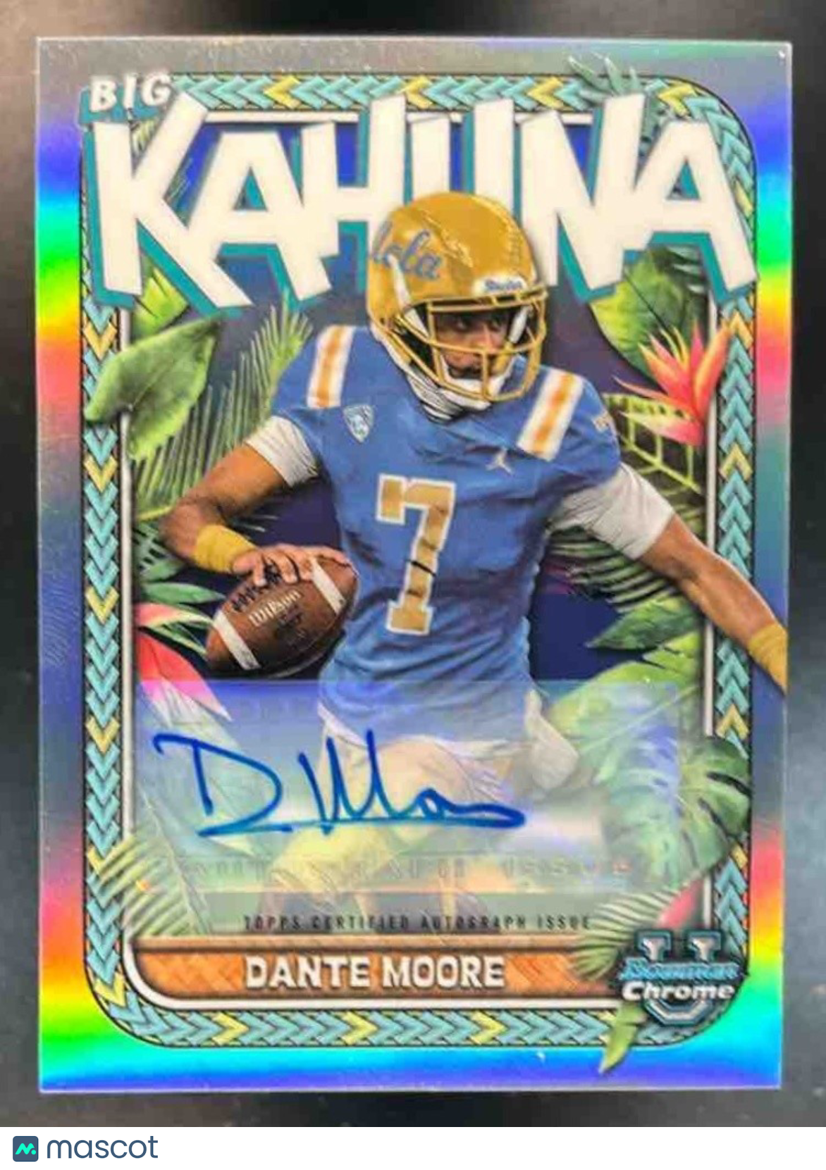 2023 Bowman University Chrome Dante Moore The Big Kahuna Auto /150 #TBK-10 - Sports Cards
