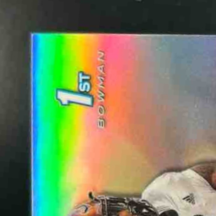 2023 Bowman University Chrome Elijah Badger Prospect Auto Refractor 49/499 #11 - Sports Cards
