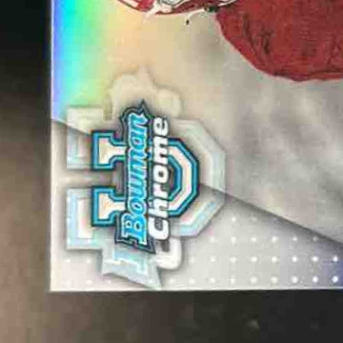 2023 Bowman University Chrome Tyler Buchner Prospect Auto Refractor /499 Crimson - Sports Cards