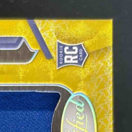 2023 Certified Anthony Richardson Freshman Fabric Signatures Gold /10 Colts - Sports Cards