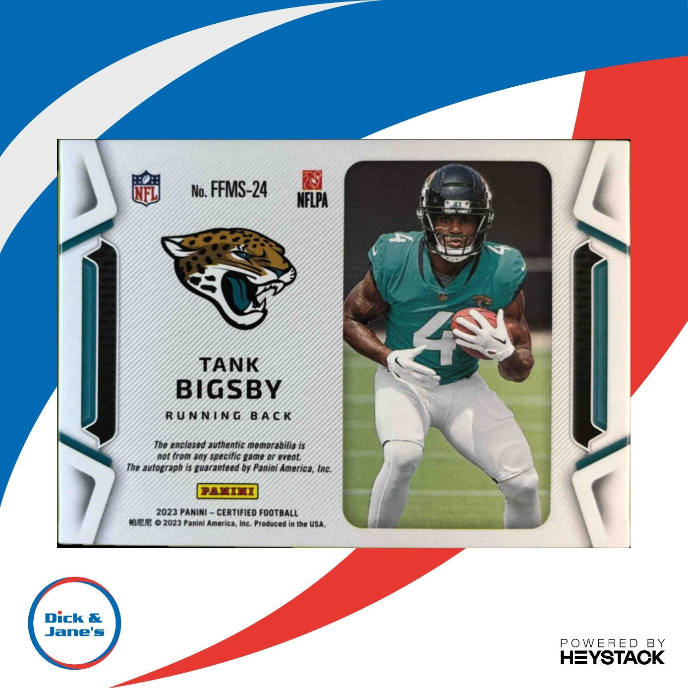 2023 Certified Tank Bigsby Freshman Fabric Signatures Purple 1/10 Rookie Auto - Sports Cards