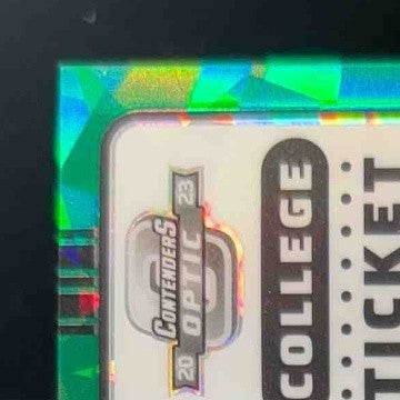 2023 Chronicles Draft Darnell Washington Contenders Optic Green Cracked Ice 1/6 - Sports Cards