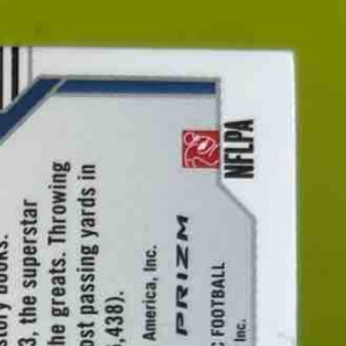 2023 Contenders Optic Justin Herbert Perennial Auto Black Scope 4/25 Chargers - Sports Cards