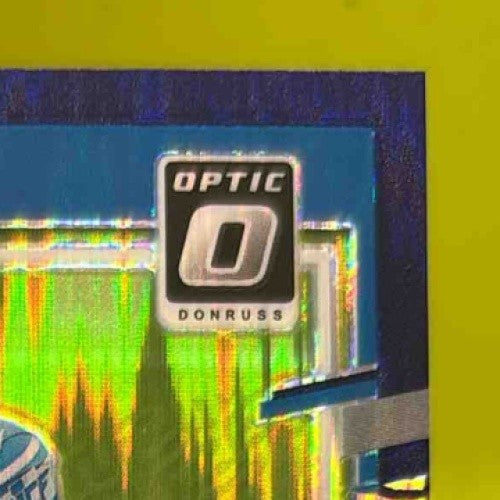 2023 Donruss Optic Jahmyr Gibbs Purple Shock Prizm #236 RC Detroit Lions - Sports Cards