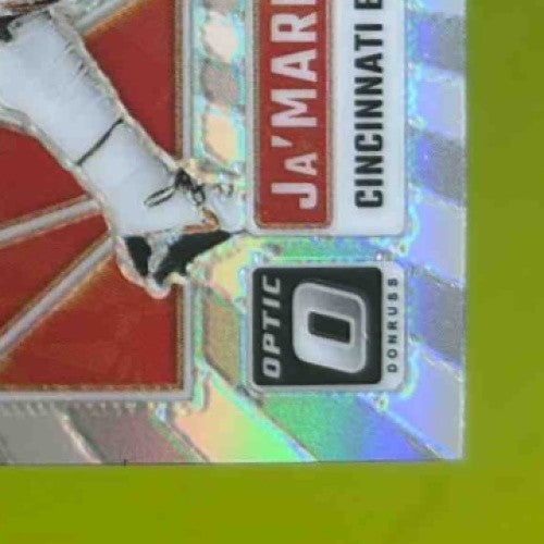 2023 Donruss Optic Ja’Marr Chase Diamond Hands Holo Prizm Cincinnati Bengals - Sports Cards