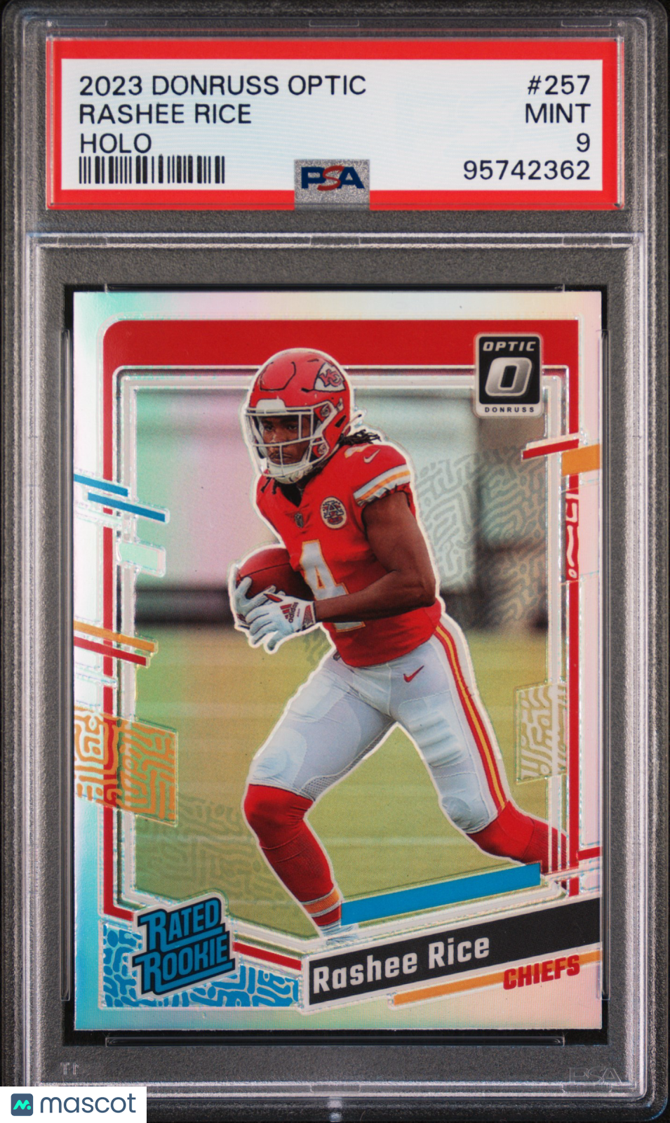 2023 Donruss Optic Rashee Rice Holo Rated Rookie #257